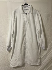 NWOT Lab Butcher Coat Jacket NEW Knit Cuff Soil Resistant Doctor. Size Large-RG