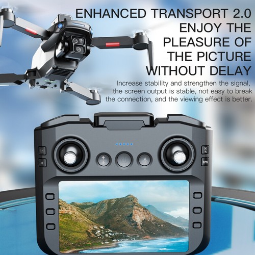 ZLL SG103PRO Drone 4K Dual Camera Obstacle Avoidance Smart Follow Screen Control - Picture 5 of 25