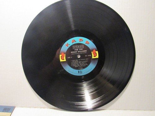 Roger Williams – For You - 1963 - EASY LISTENING - Imagen 3 de 4
