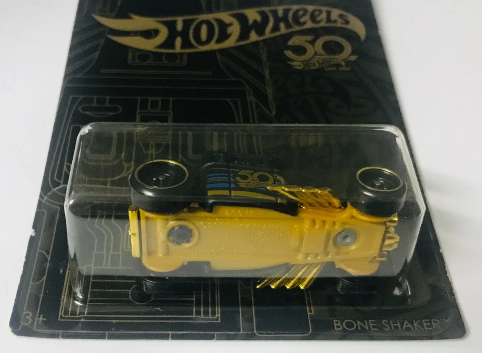 Bone Shaker Chopper 50 Anniversary Hot Wheels Challenging The Limits Since 1968 - Immagine 4 di 4