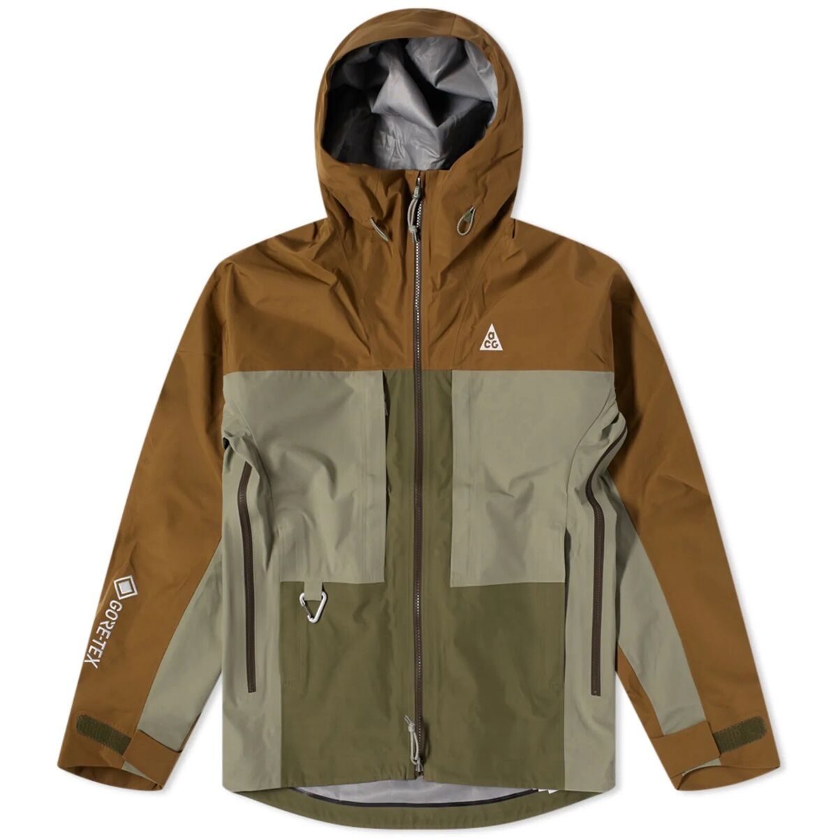 Nike ACG Gore-Tex Misery Ridge Jacket Olive Green Mens Sz Nike ACG Gore-Tex Misery Ridge Jacket Olive Green Mens Sz
