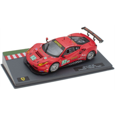 1/43 Ferrari 488 GTE  Risi Competizione  Le Mans 24 Hrs 2017 #82 G.Fisichella