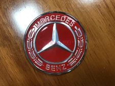 Mercedes-Benz C E CL CLK CLS GL GLK ML SL R S Class Hood Emblem Badge Genuine OE