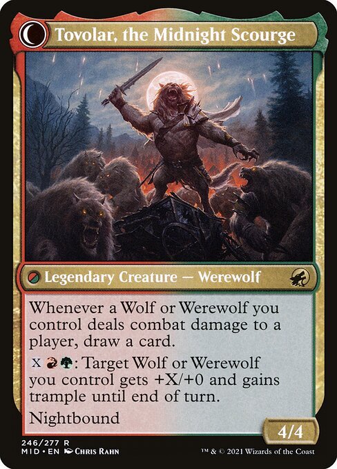 new werewolf cards mtg Lesser Price & Card Details  Legends if no spells were cast last turn Werewolves mono green? : r/magicTCG
