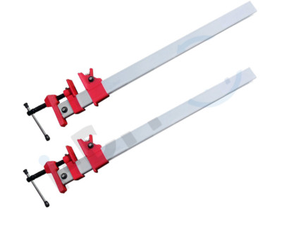 Flügelkrampe Aluminium Schnellspannbank Set 2 Stück Klemme 600 mm (24'' - 2')