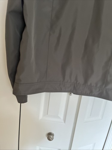 NWOT~KENNETH COLE *REACTION* Windbreaker 4 Pockets~Gray Full Zip Jacket size L - Picture 9 of 11