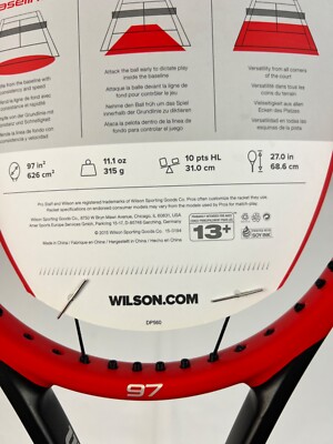 NEW Wilson Pro Staff 97 2015 V10, 4 3/8 | eBay