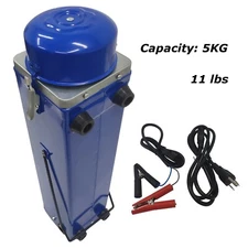 110V Portable Welding Rod Hot Box Drying Cylinder Capacity 5kg/11 lbs