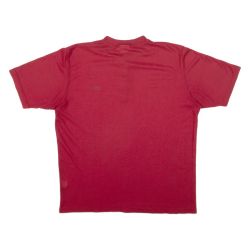 ODLO Mens T-Shirt Red Button Neck XL - Picture 3 of 6