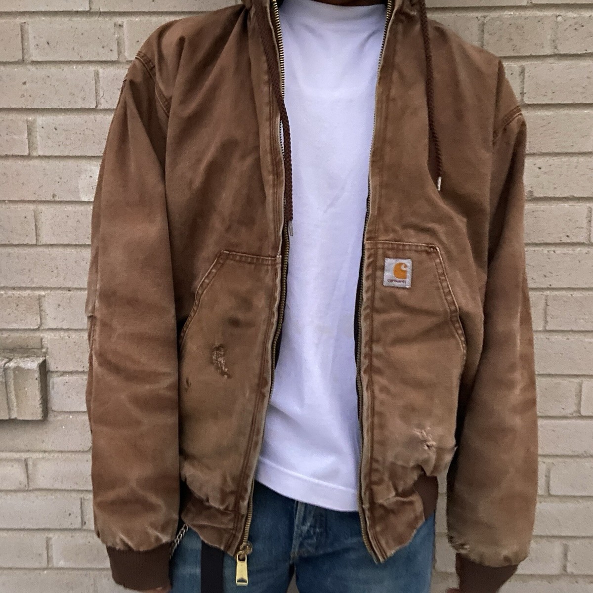 ジャケット・アウター carhartt active parka brown vintage Carhartt Active Jacket – VintageFolk