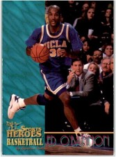 1996 Signature Rookies Basketball Sports Heroes #9 ED O'BANNON ROOKIE UCLA