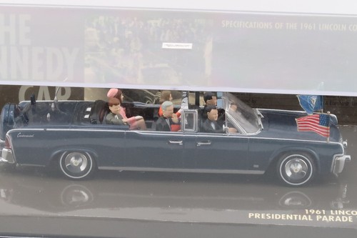 MINICHAMPS * LINCOLN CONTINENTAL PRESIDENTE KENNEDY * 1:43 * IMBALLO ORIGINALE - Foto 5 di 7