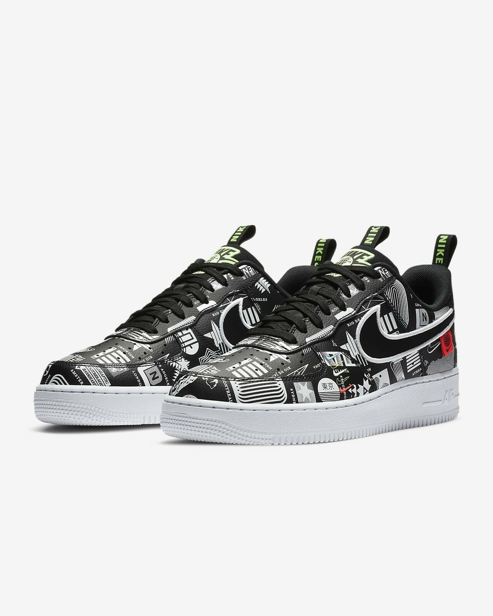 ★[NIKE]★WS Air Force 1 '07 LX Black and Summit White★ Nike Air Force 1 '07 LX Women's Shoes. Nike ID