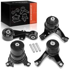 4pcs Auto trans Engine Motor & Transmission Mount for Toyota Camry 12-17 L4 2.5L