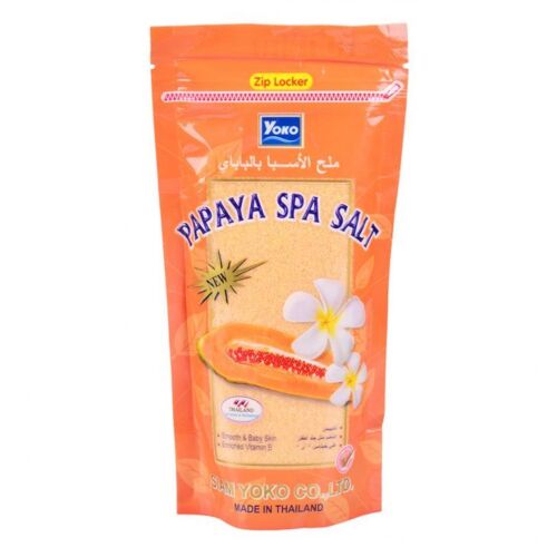 [YOKO] Papaya Spa Milk Salt Moisturizing Exfoliating Body Scrub 300g NEW  - 第 1/1 張圖片