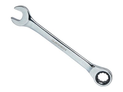 Ratcheting Combination Wrench 8-19MM , 72 Tooth,  5° arc Swing, CR-V, 12 Point