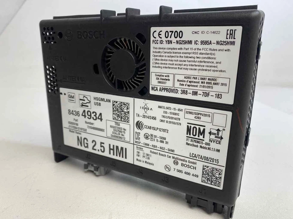 Fits 2018 - 2020 Chevy GMC Cadillac Buick HMI Human Machine Interface Module - Image 3 of 4