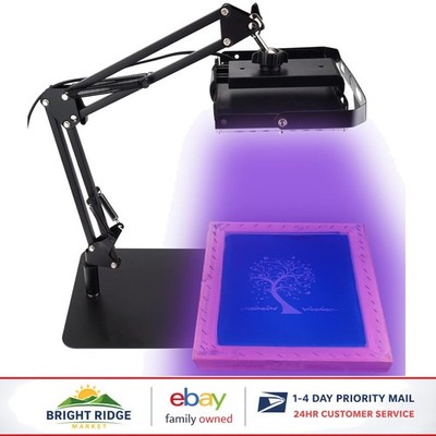 60W UV Light for Screen Printing with Adjustable Stand and Flexible Positioning
