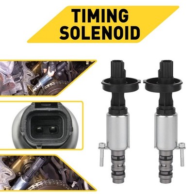 2 Set VCT Timing Camshaft Control Solenoid Valve Set Fit For Ford 3V 5.4L 4.6...
