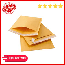 100 0 6x10 Kraft Paper Bubble Padded Envelopes Mailers Shipping Case 6"x10"