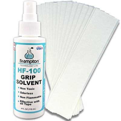 Golf Grip Kit: 15 Tape Strips & 4oz Non-Toxic Solvent for Regripping Clubst