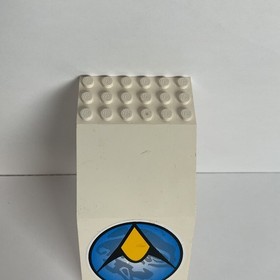 Vintage Lego Disc Panel Space 2408p03 White 6958 Exploriens