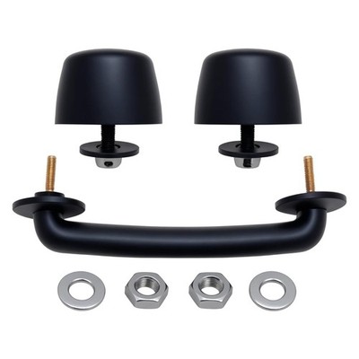 Front Windshield Hold Down Bracket Rubber Bumper Cushion Hood Bump Stop