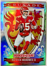 Patrick Mahomes Silver Crusade! #1 Chiefs!
