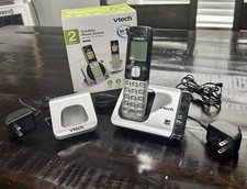 VTech CS6919-2 DECT 6.0 1-Handset Cordless Phone 2 Bases