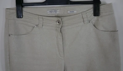 GERRY WEBER EDITION 7/8 Stretch Jeans Hose Schlangenmuster ROXANE Größe 44/46R - Bild 1 von 4