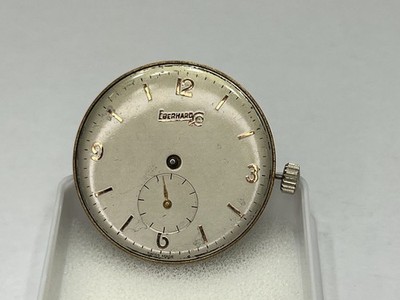 Vintage Eberhard & Co Dial & Movement Manual Swiss Made Running Just Serviced