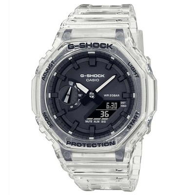 Casio G-Shock Herrenuhr GA-2100SKE-7AER Octagon Series CasiOak Digital 200M