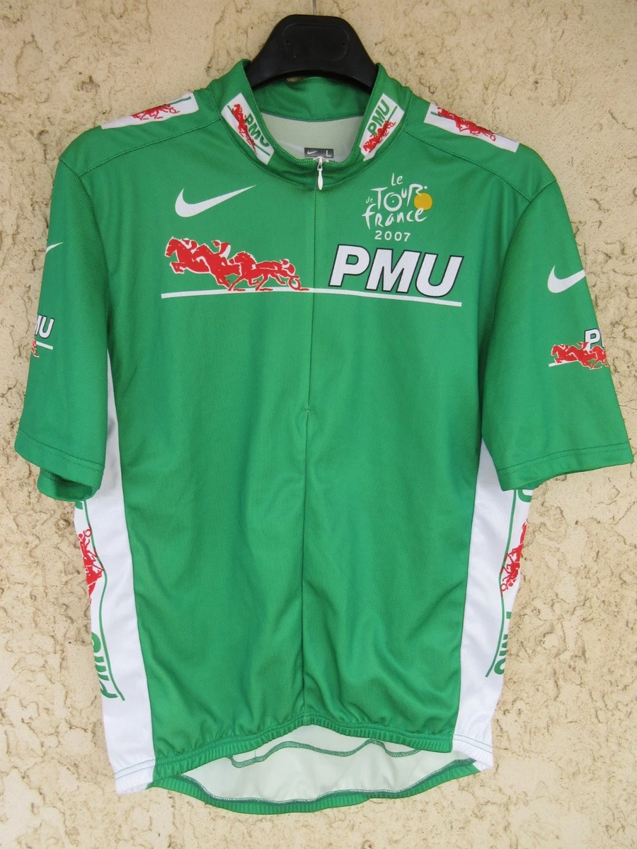 Maillot Cyclisme Nalini LPR Brakes 2008 - Taille L - Gris - Vintage Tour De France