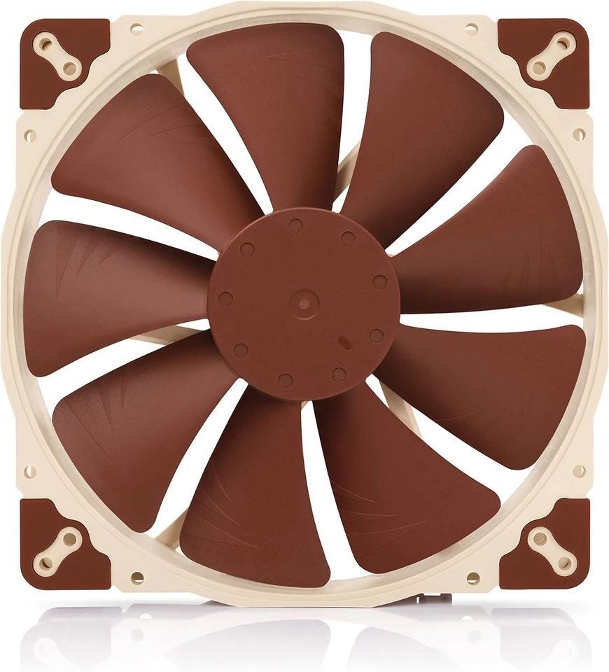 High Airflow NF-A20 200mm Quiet Fan with Anti-Vibration Mounts & Adapters - Image 4 of 4