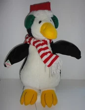 Telco Santa Penguin Motionette Animated Christmas Prop Decor 22" Tall