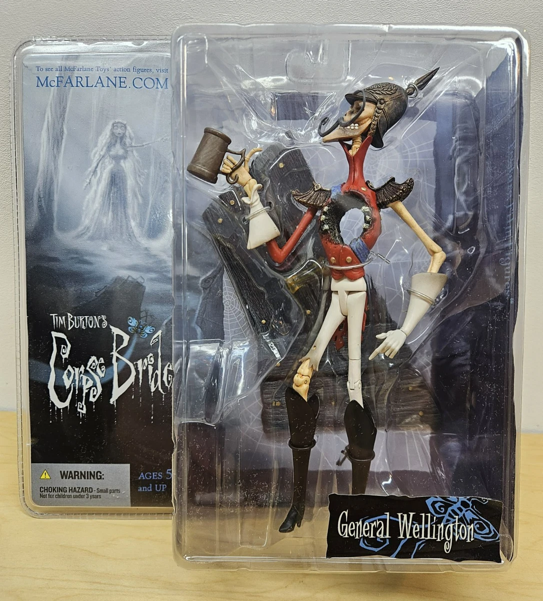 McFarlane Toys Skeleton Corpse Bride TV, Movie & Video Games