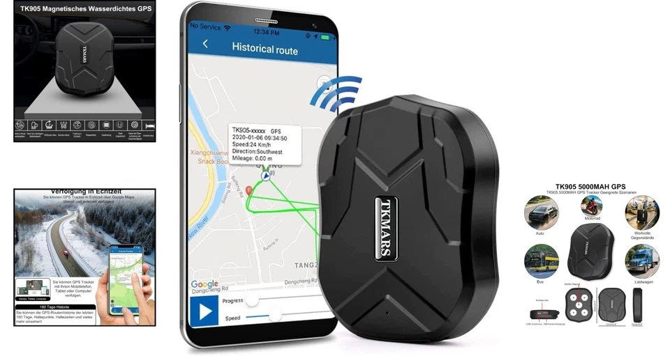 GPS Tracker  90T Standby Magnet Auto Überwachung Funktion - Bild 2 von 4