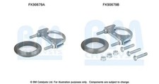 Katalysator-Montageset FK90679 BM CATALYSTS für AUDI CABRIOLET B3
