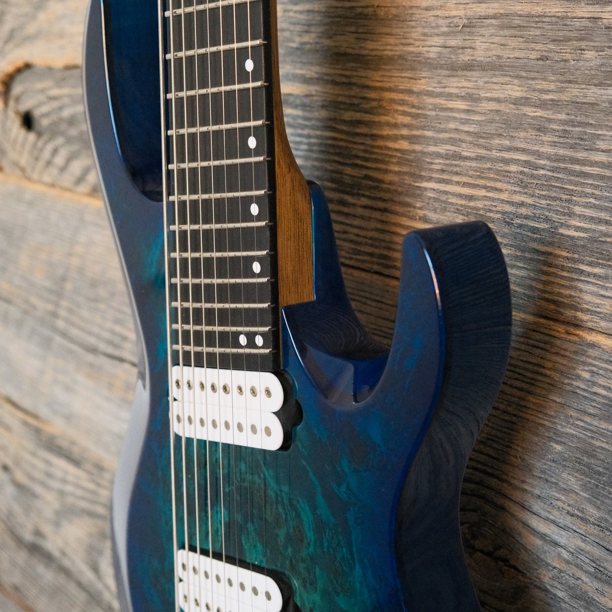 Used Kiesel 2022 Aries Multiscale 8-String Guitar - Aquaburst