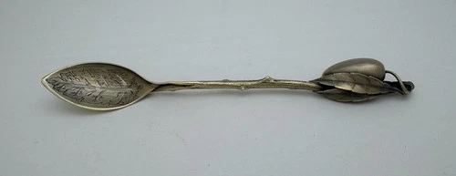 A Fabulous Aesthetic Gorham Sterling Silver Olive Straining Serving Spoon