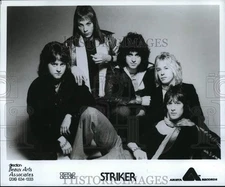 1978 Press Photo Members of the group "Striker" - pip14632