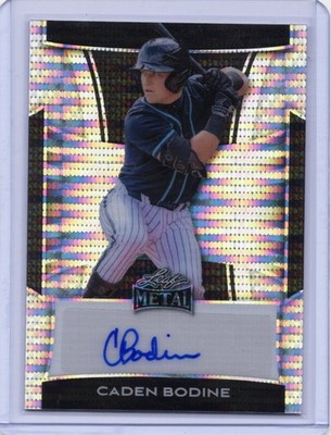 2025 Leaf Metal CADEN BODINE #BA-CB1 Pulsar AUTO /10 Prospect Auto