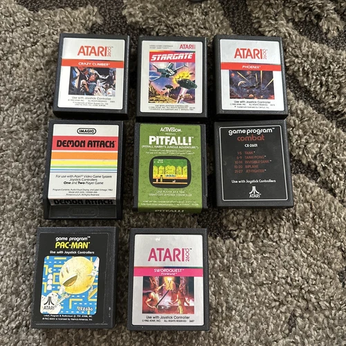 Atari 2600 Video Game Cartridge LOT OF 20