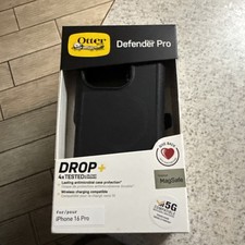 OtterBox Defender for MagSafe With Holster for iPhone 16 Pro, Black Case