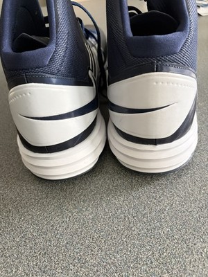 RARE Nike Hyperdunk 2012 Basketball Shoes Navy Blue Men s Size 17 - 524882-401