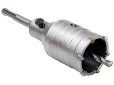 Carbide 2inch 50mm 6T Core SDS-Plus Concrete Brick Rotary Masonry Bit