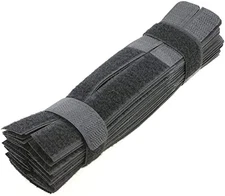 Pasow Reusable Cable Ties 7 Inch Wire Organizer 50 Pack,