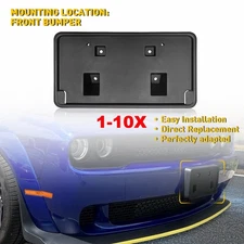 FRONT LICENSE TAG PLATE BRACKET HOLDER BRACKET FOR 2015-2023 Dodge Challenger
