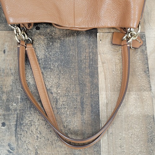 Coach F35723 Phoebe Madison Hobo Shoulder Bag Pebbled Leather Saddle Brown - Bild 23 von 24