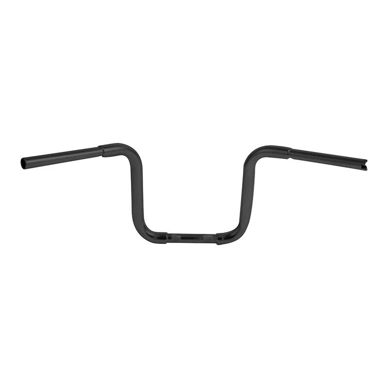 Manillar colgante Ape de 10" de elevación 1 1/4" apto para Harley Heritage Softail FXST negro Foto 4 de 4